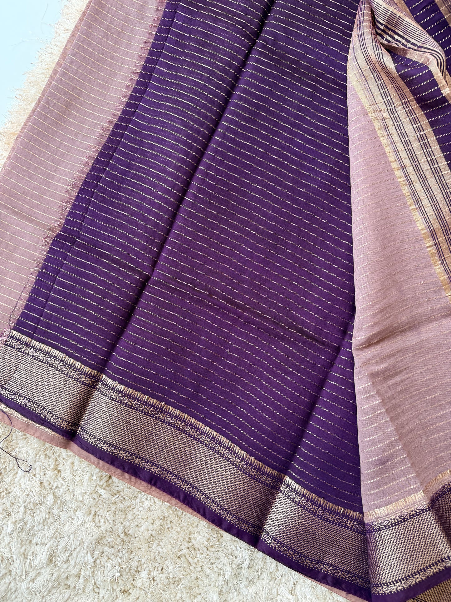 Peach with Purple Border - TN257