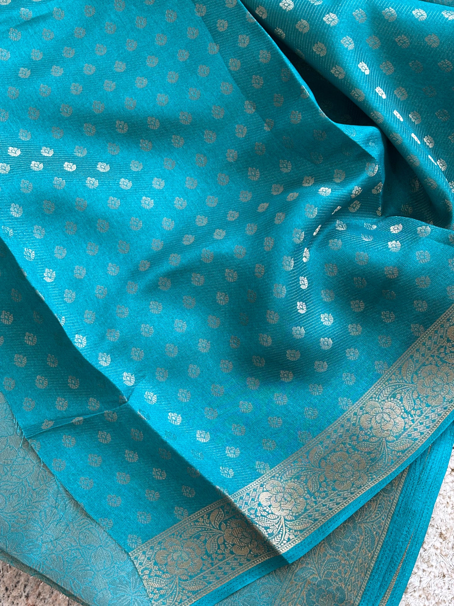 Tissue Silk : Blue - TN064