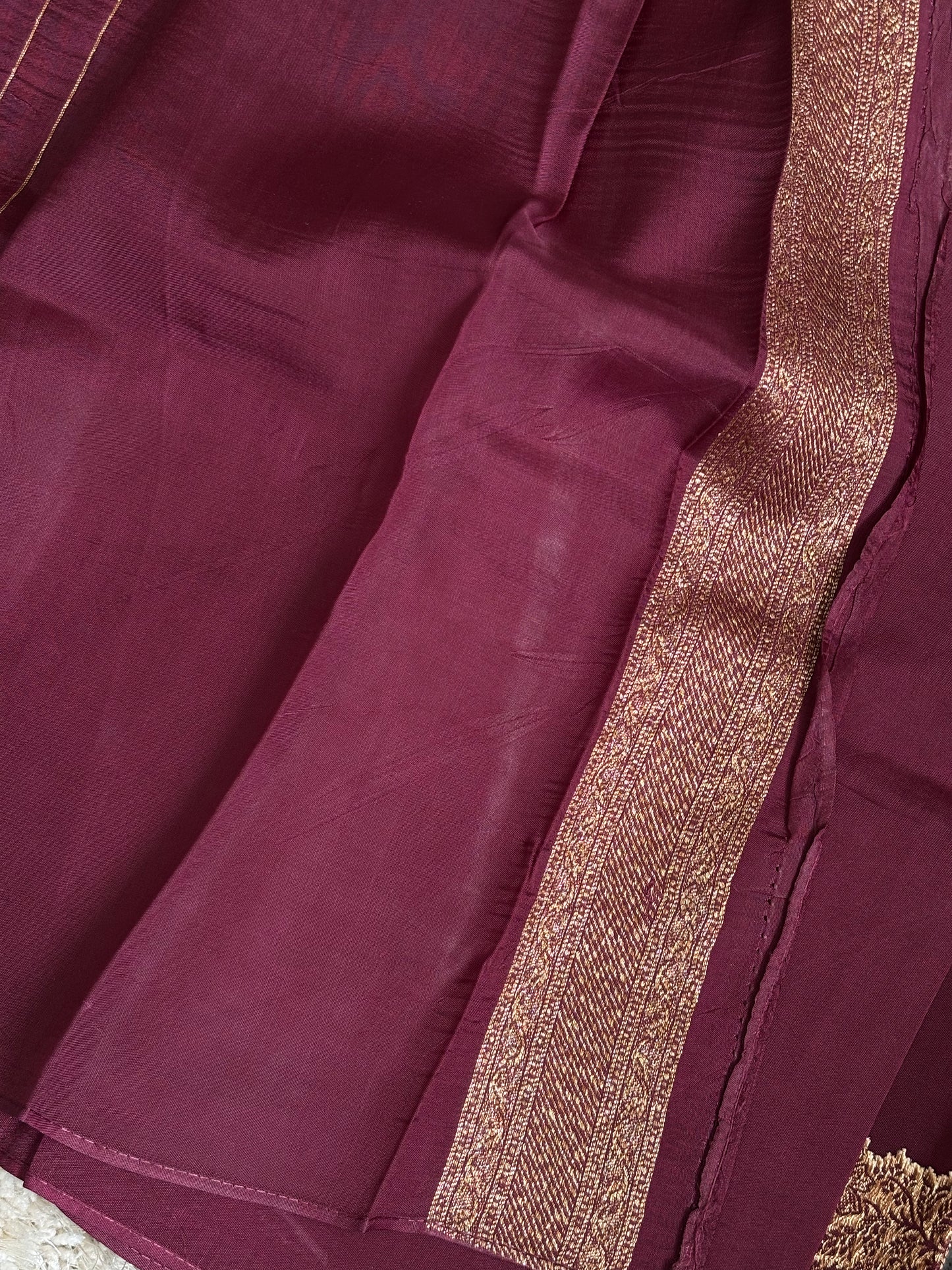 Tissue Banaras : Brown - TN112