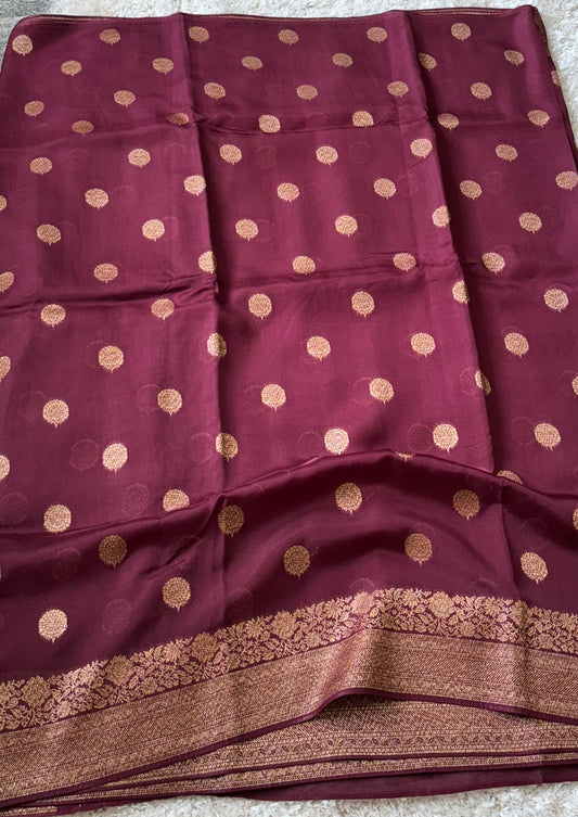 Tissue Banaras : Brown - TN112