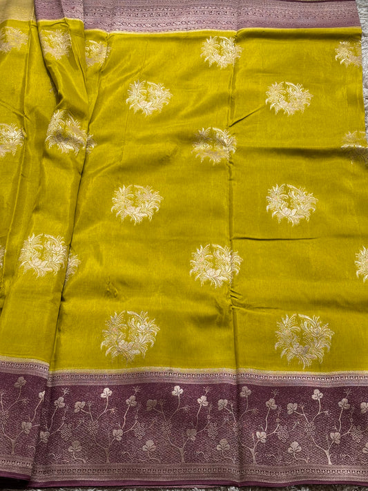 Dola Silk : Lime Yellow - TN136