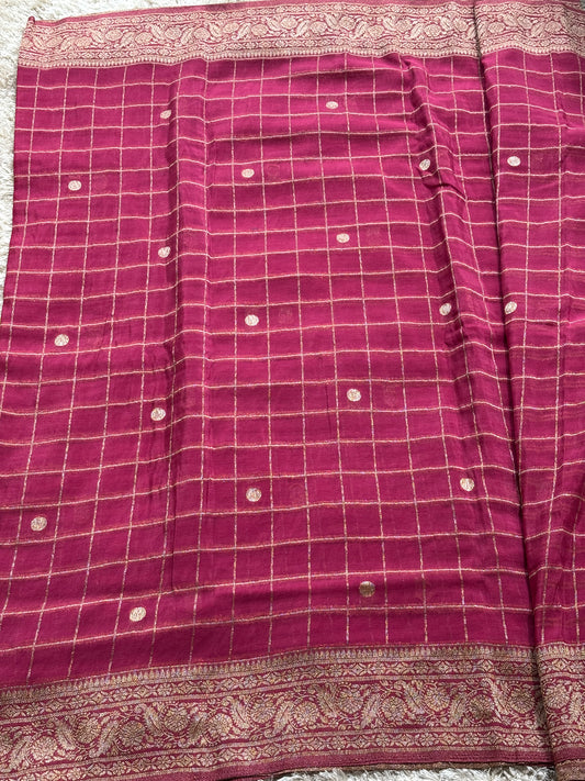 Crepe Georgette : Pink - TN140