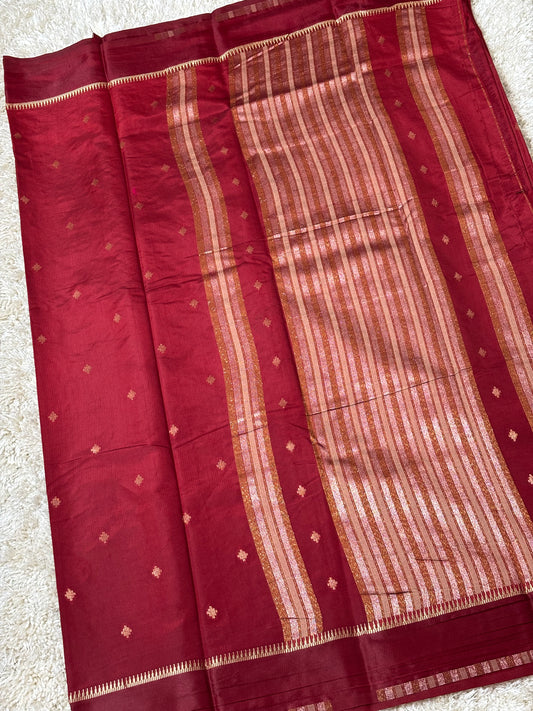 Silk Cotton : Red -TN043