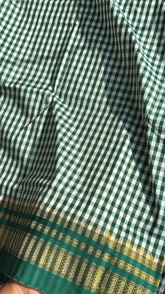 Green Ilkal Saree - TN442