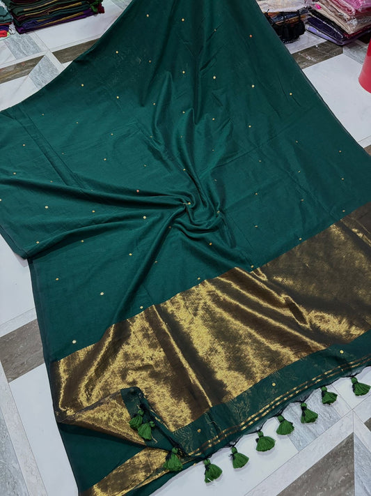 Mul Cotton : Bottle Green - TN162