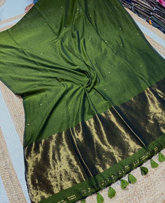 Mul Cotton : Green - TN165