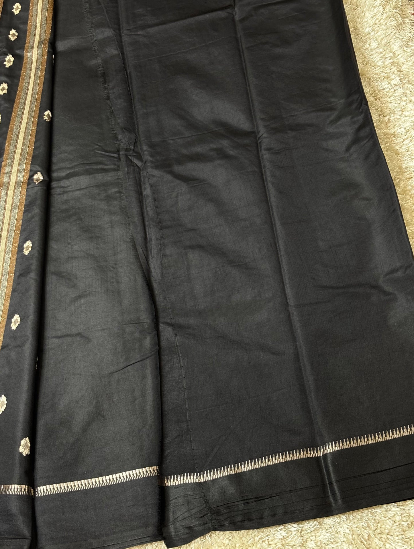 Silk Cotton : Black - TN046