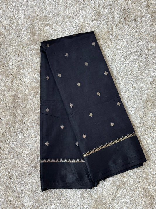 Silk Cotton : Black - TN046