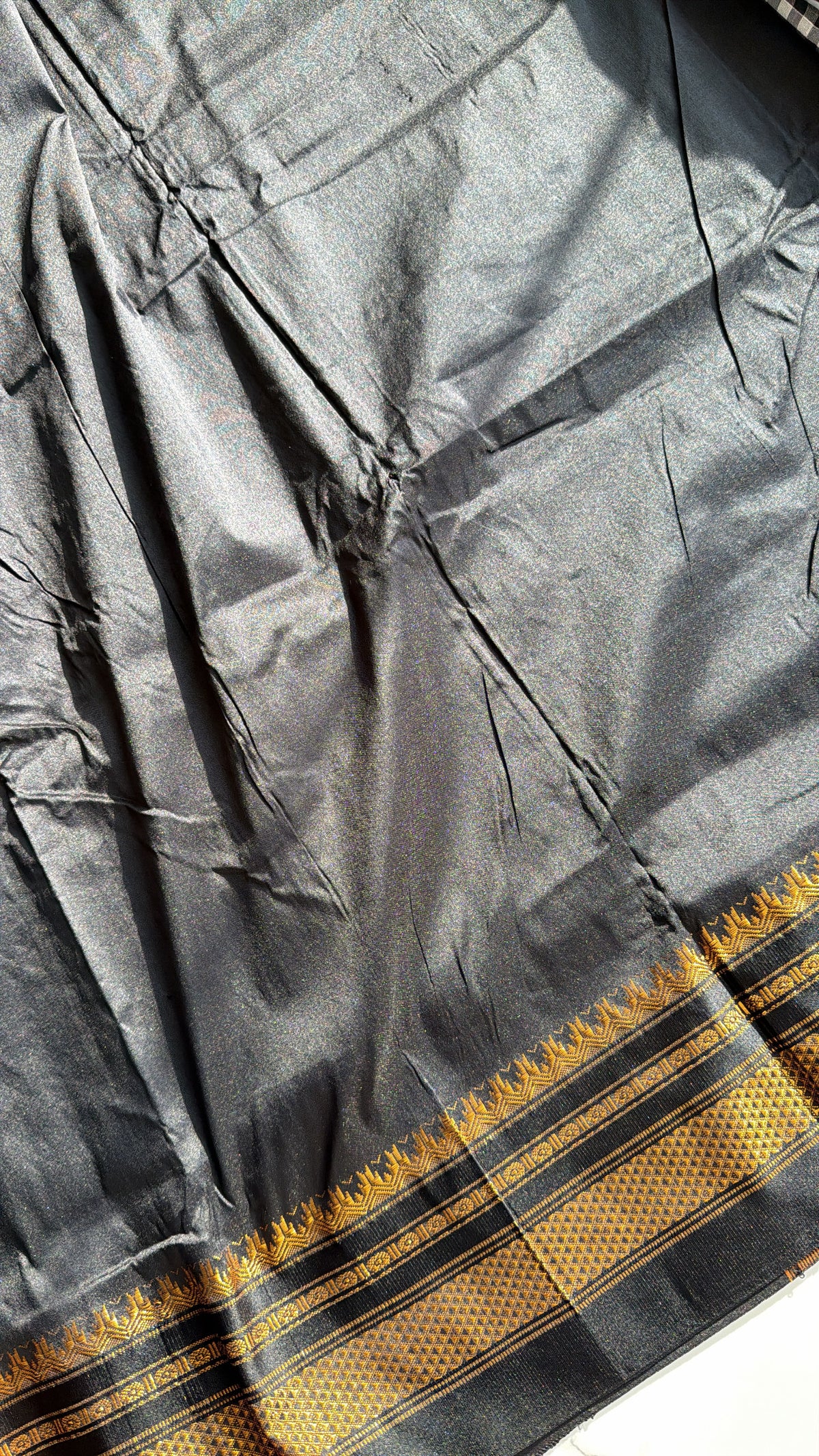 Black Ilkal Saree - TN443