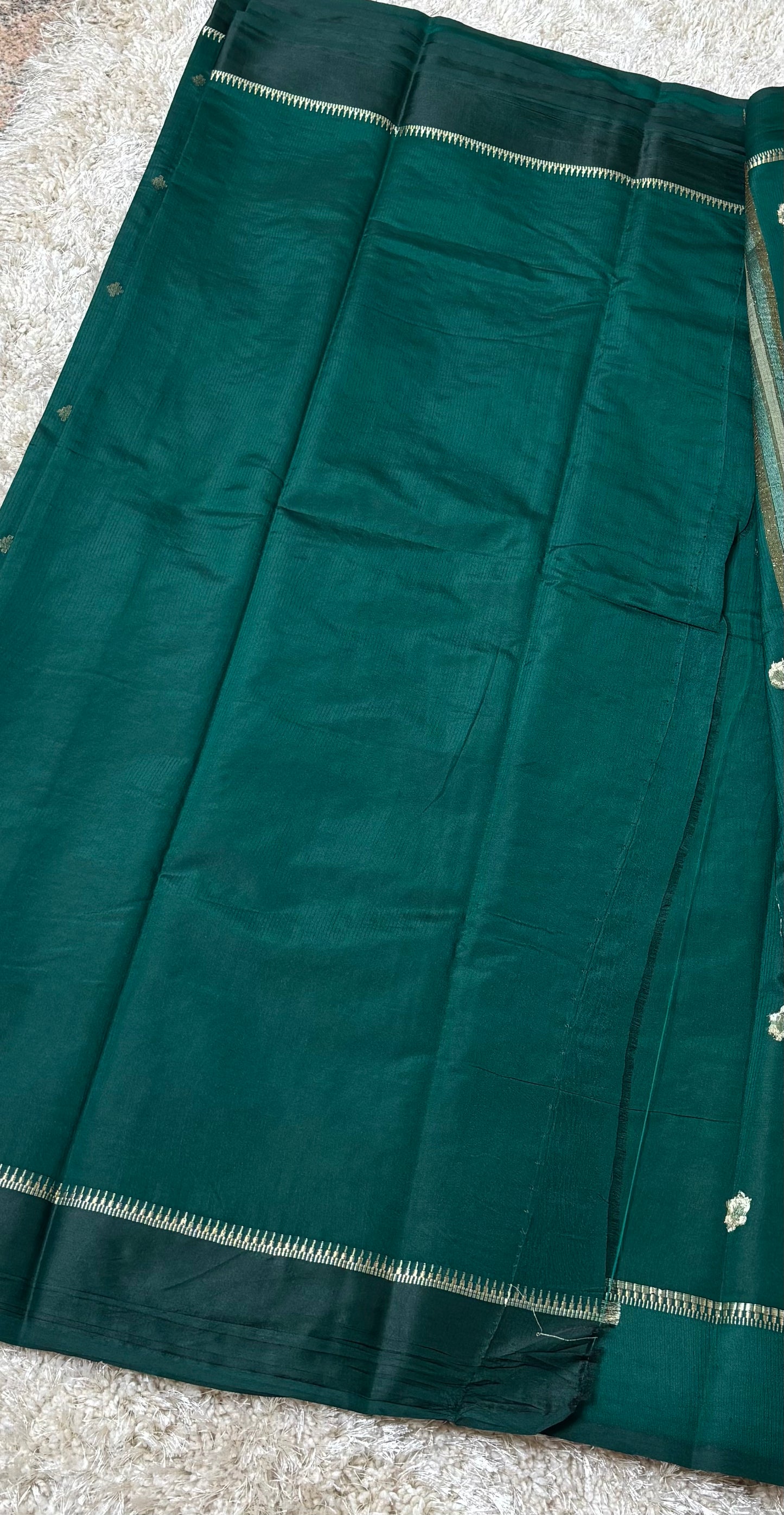 Silk Cotton : Green - TN045