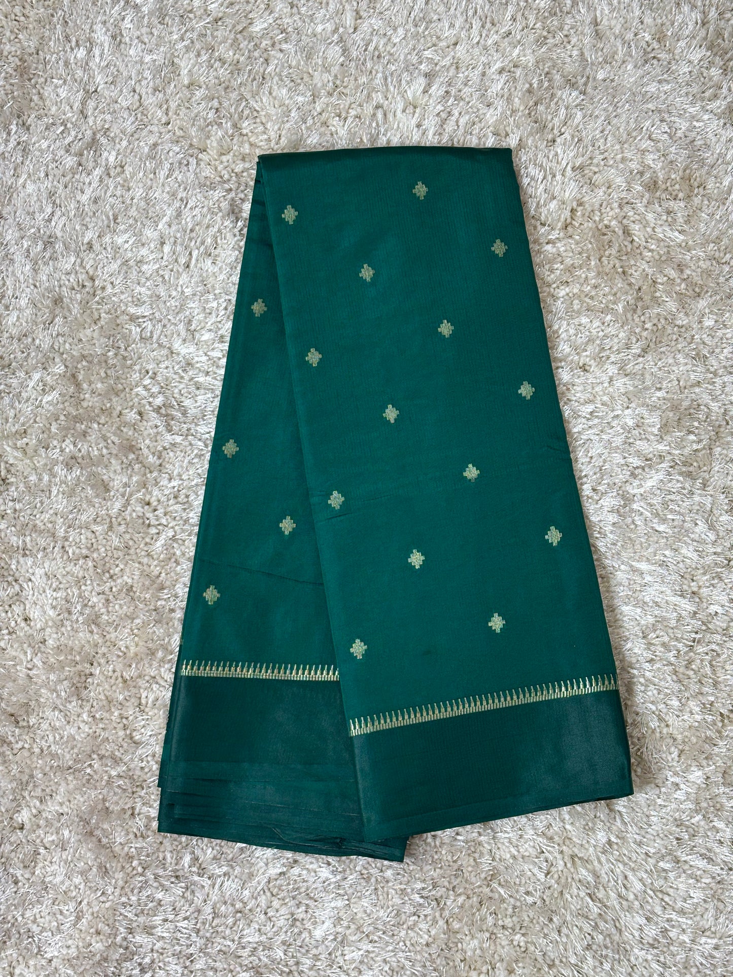 Silk Cotton : Green - TN045