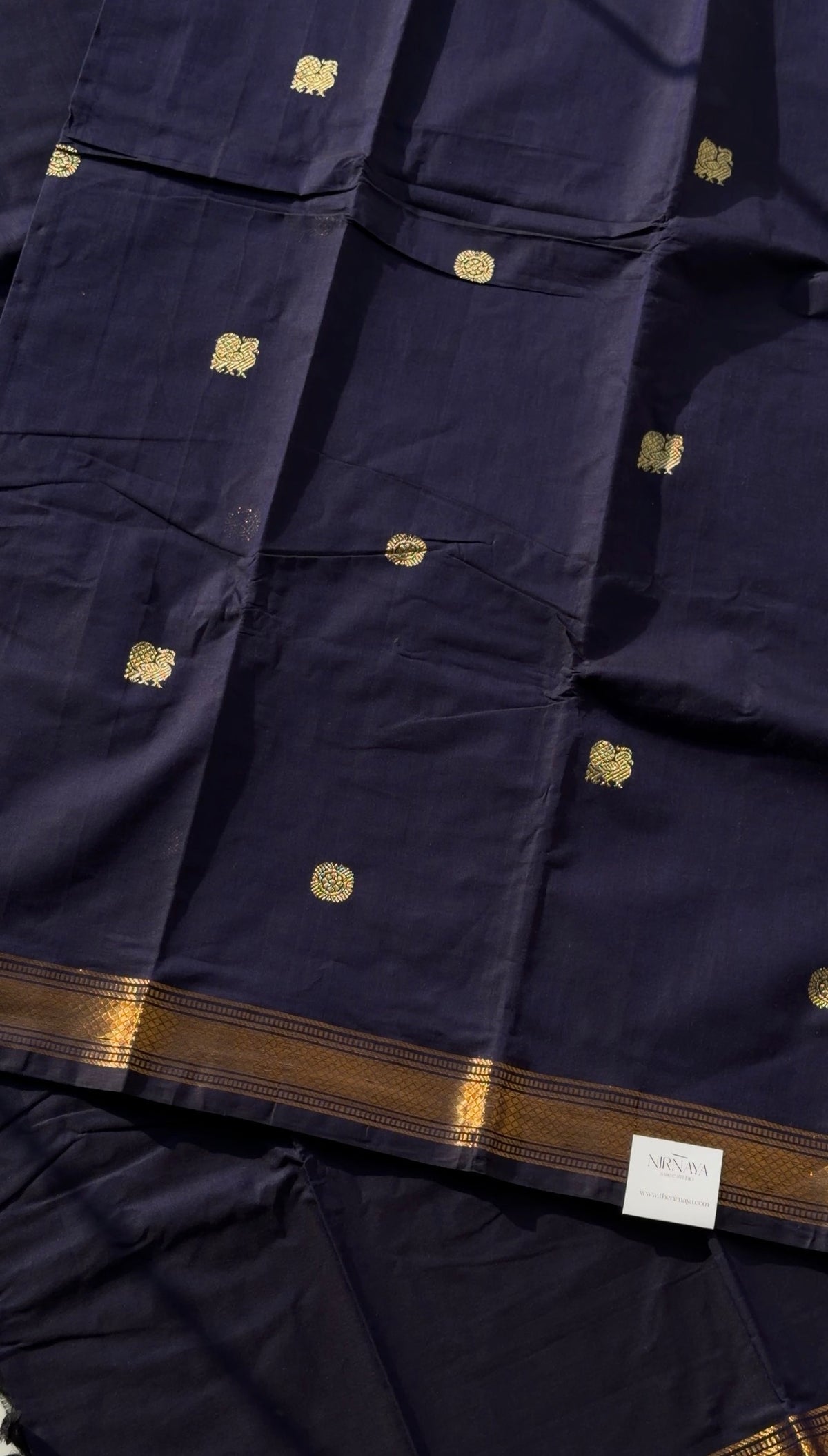 Deep Blue Kanchi cotton - TN436