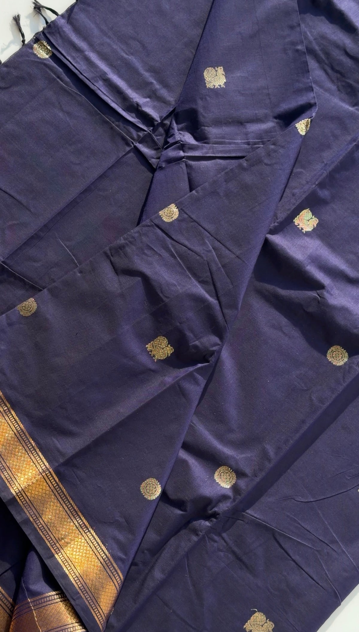 Deep Blue Kanchi cotton - TN436
