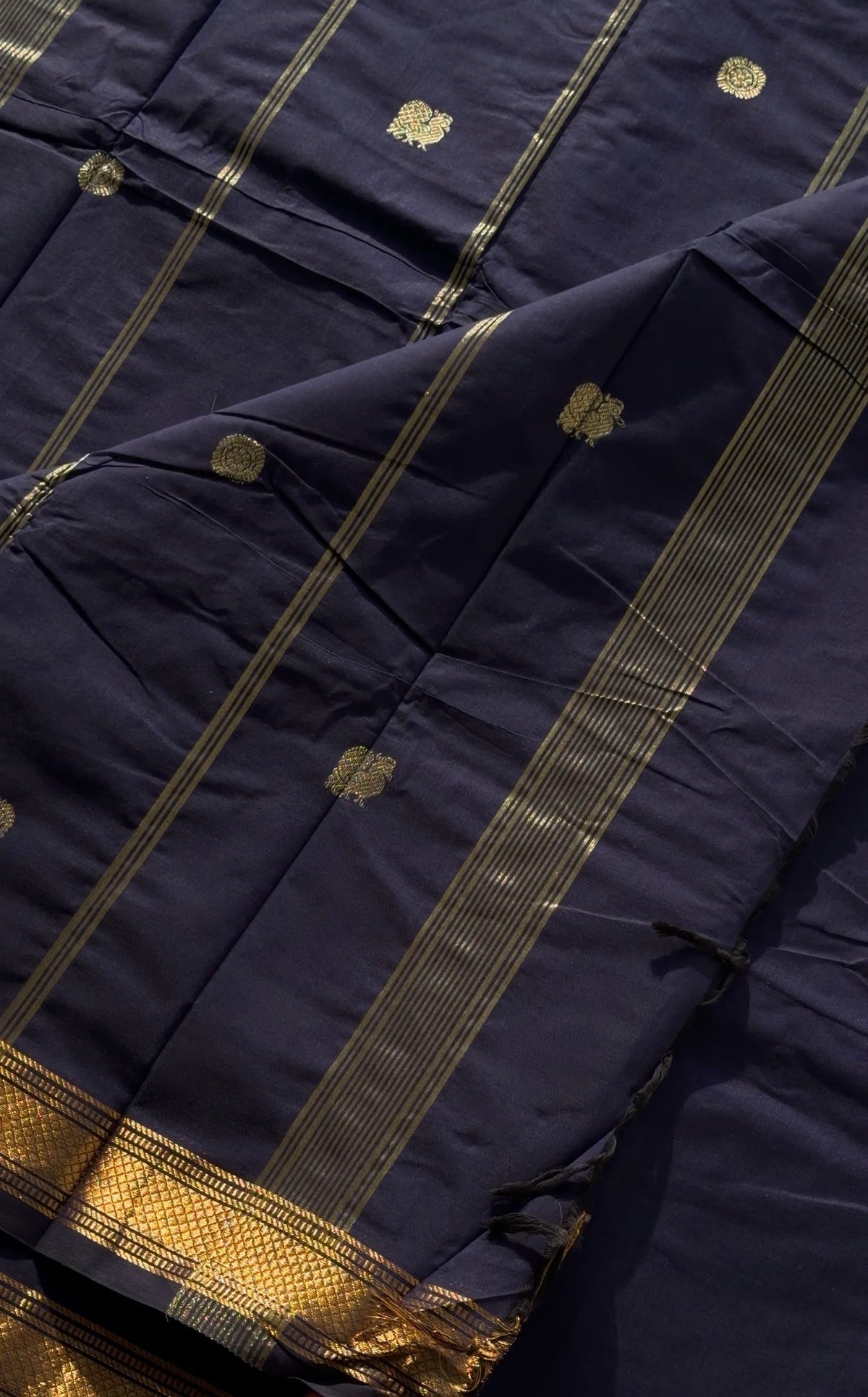 Deep Blue Kanchi cotton - TN436