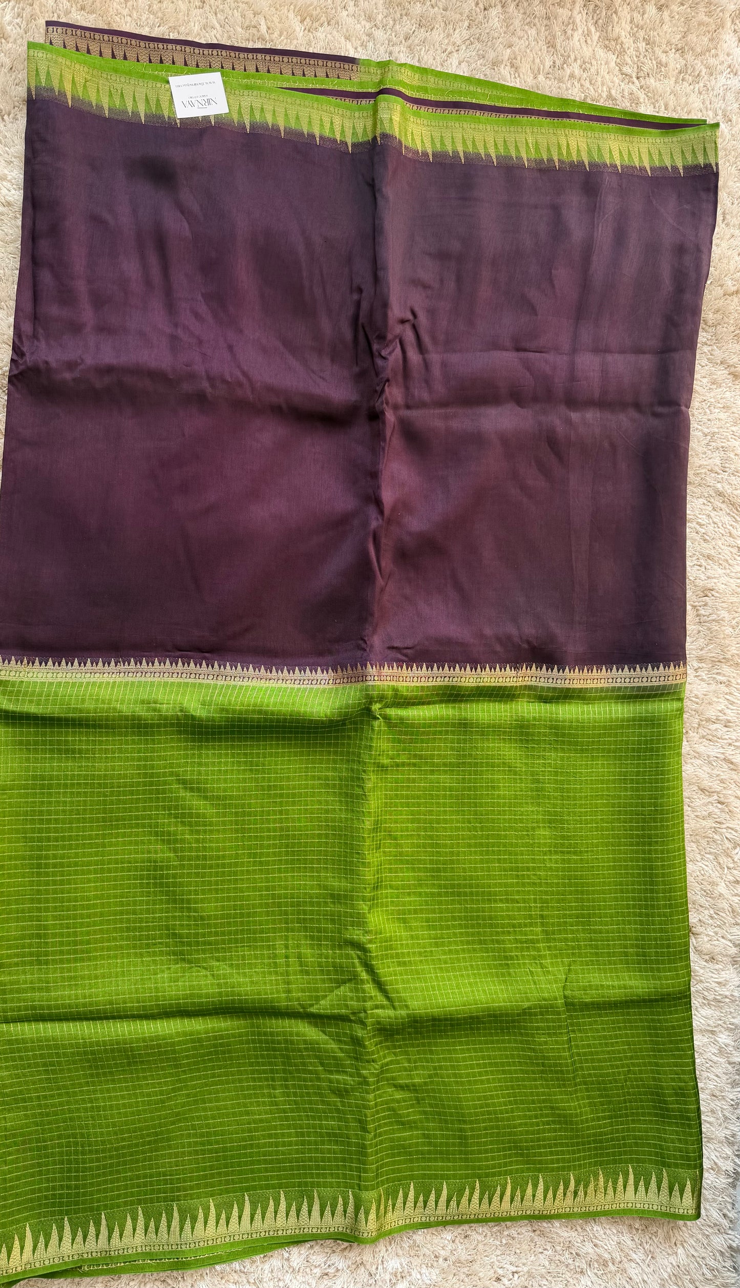 Deep Violet & Parrot Green - TN182