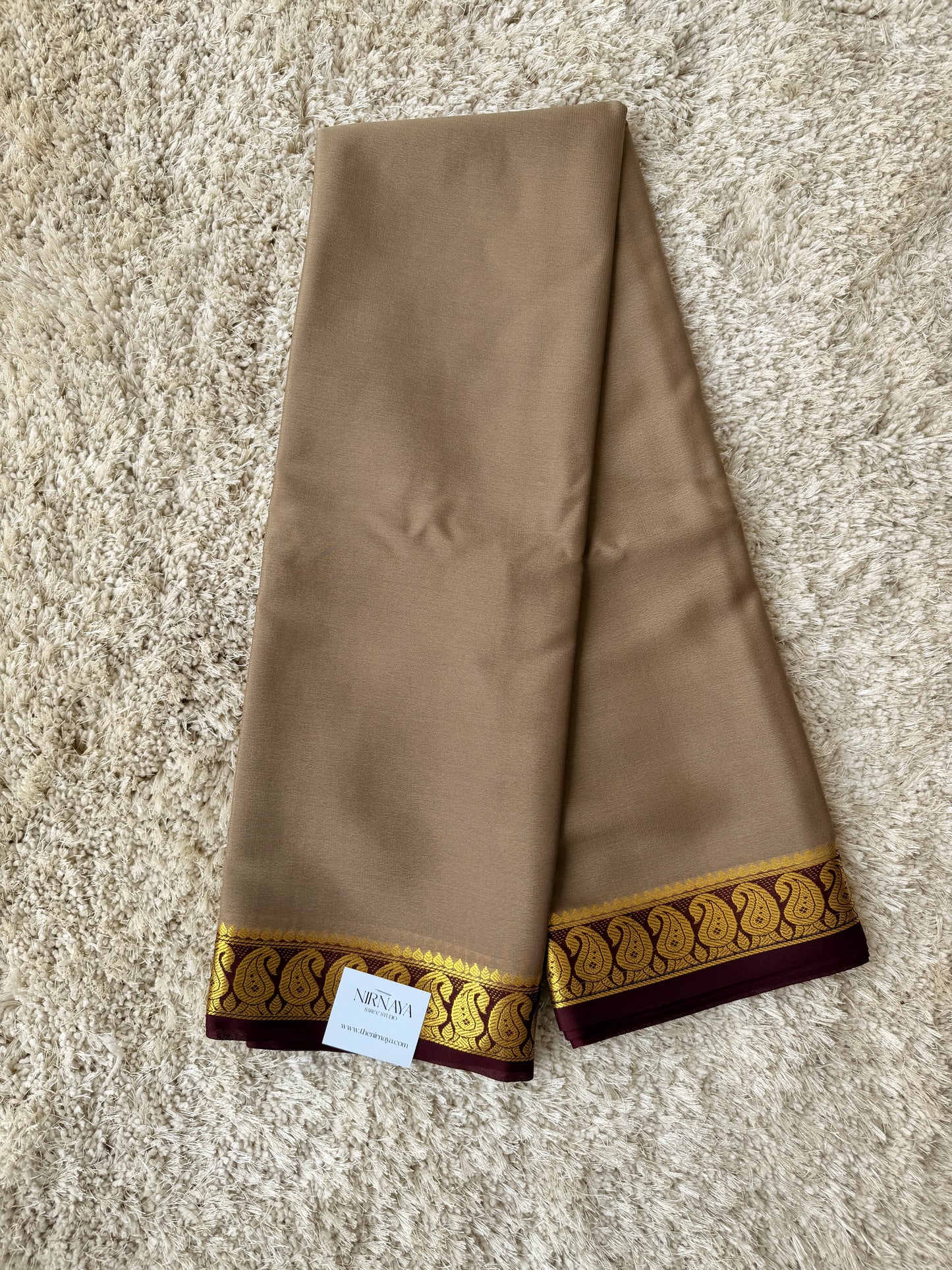 Beige & Maroon - TN231