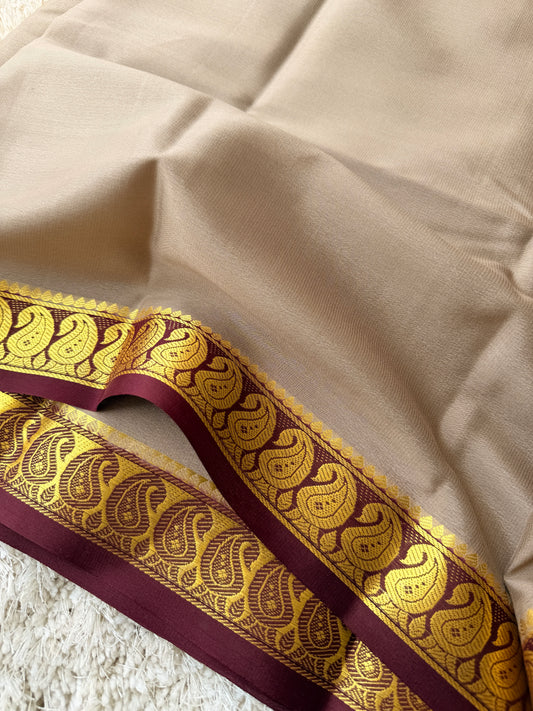 Beige & Maroon - TN231