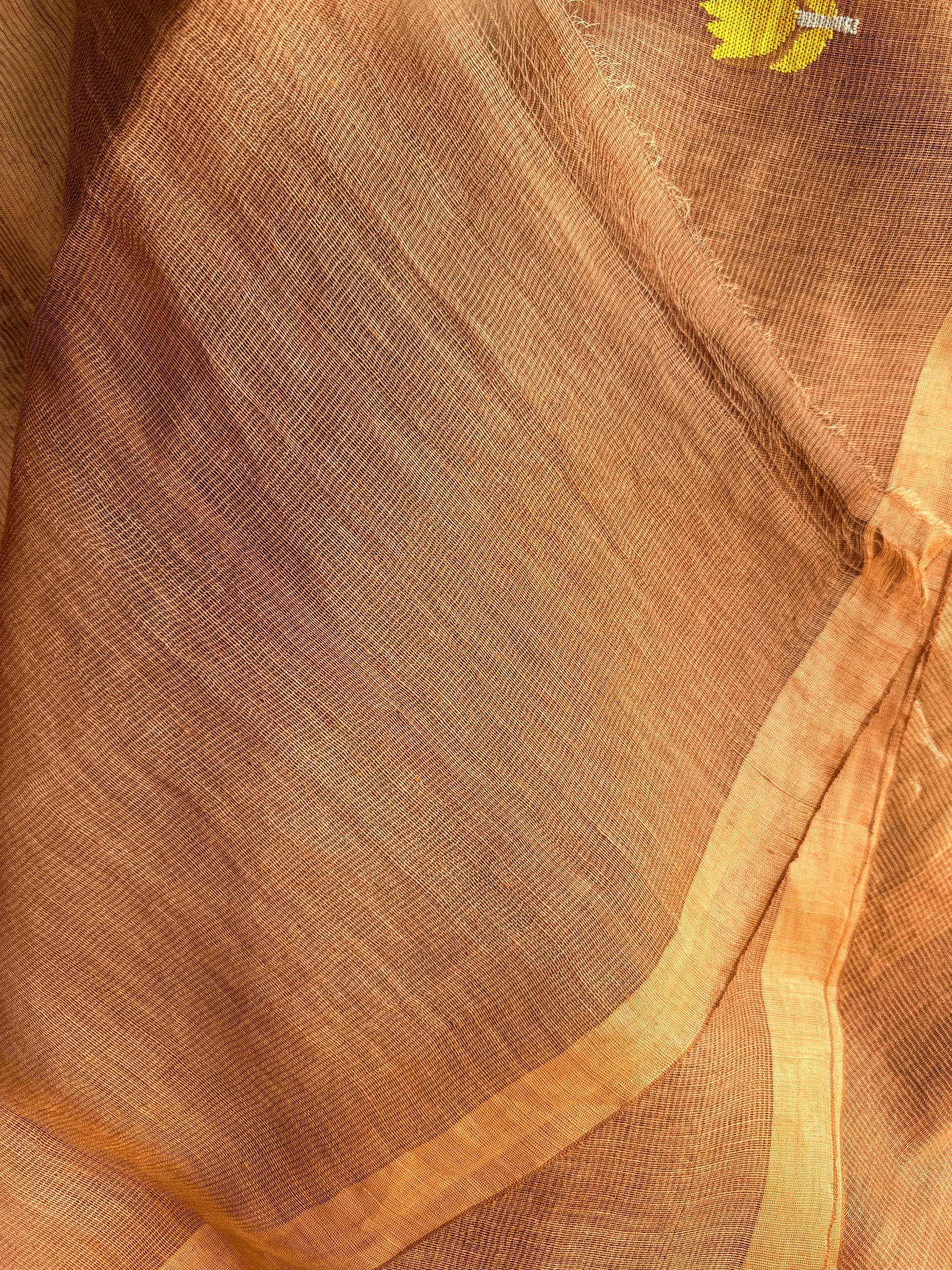 Silk Linen Jamdani Saree - TN281