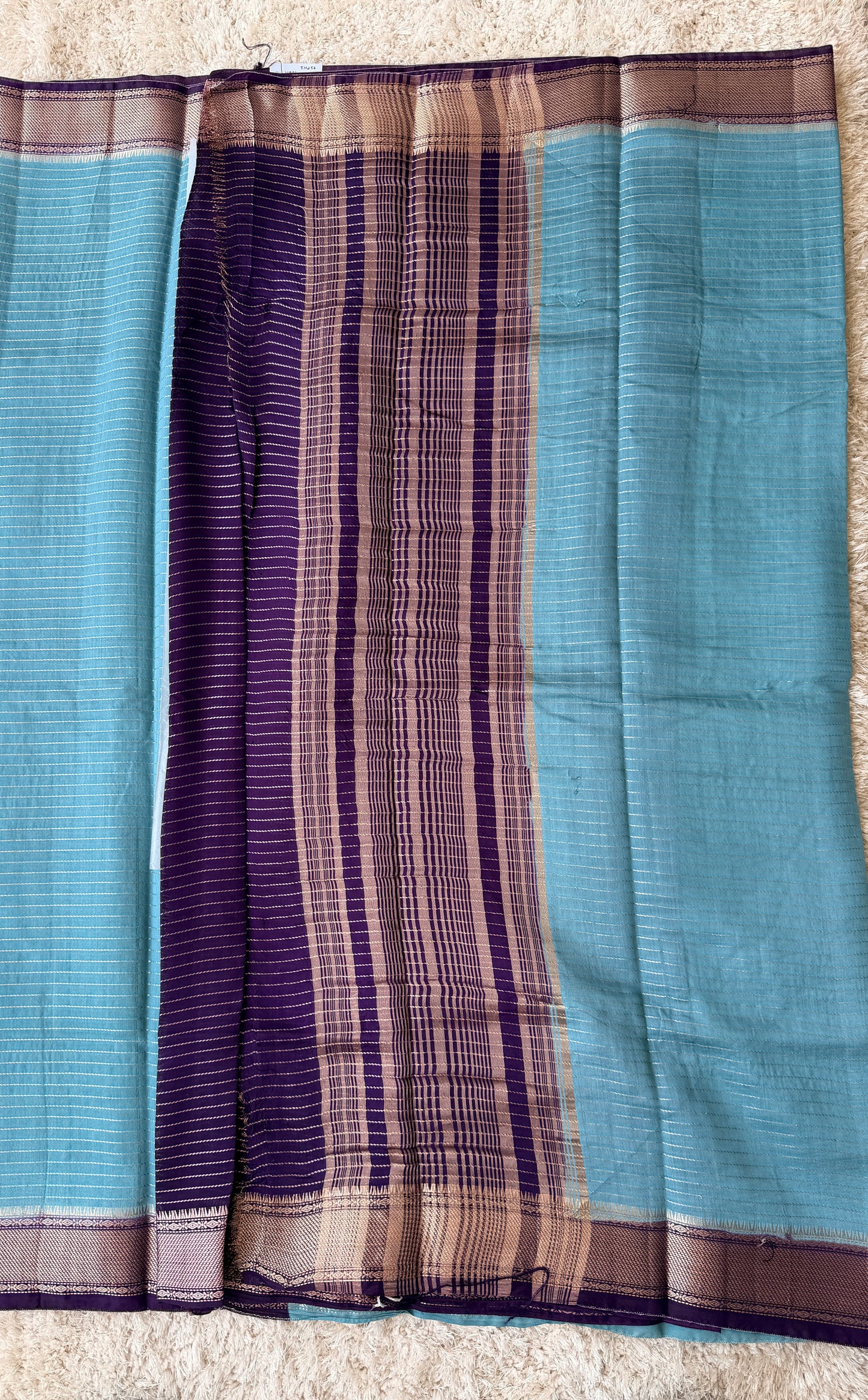Sea Blue with Violet Border - TN256