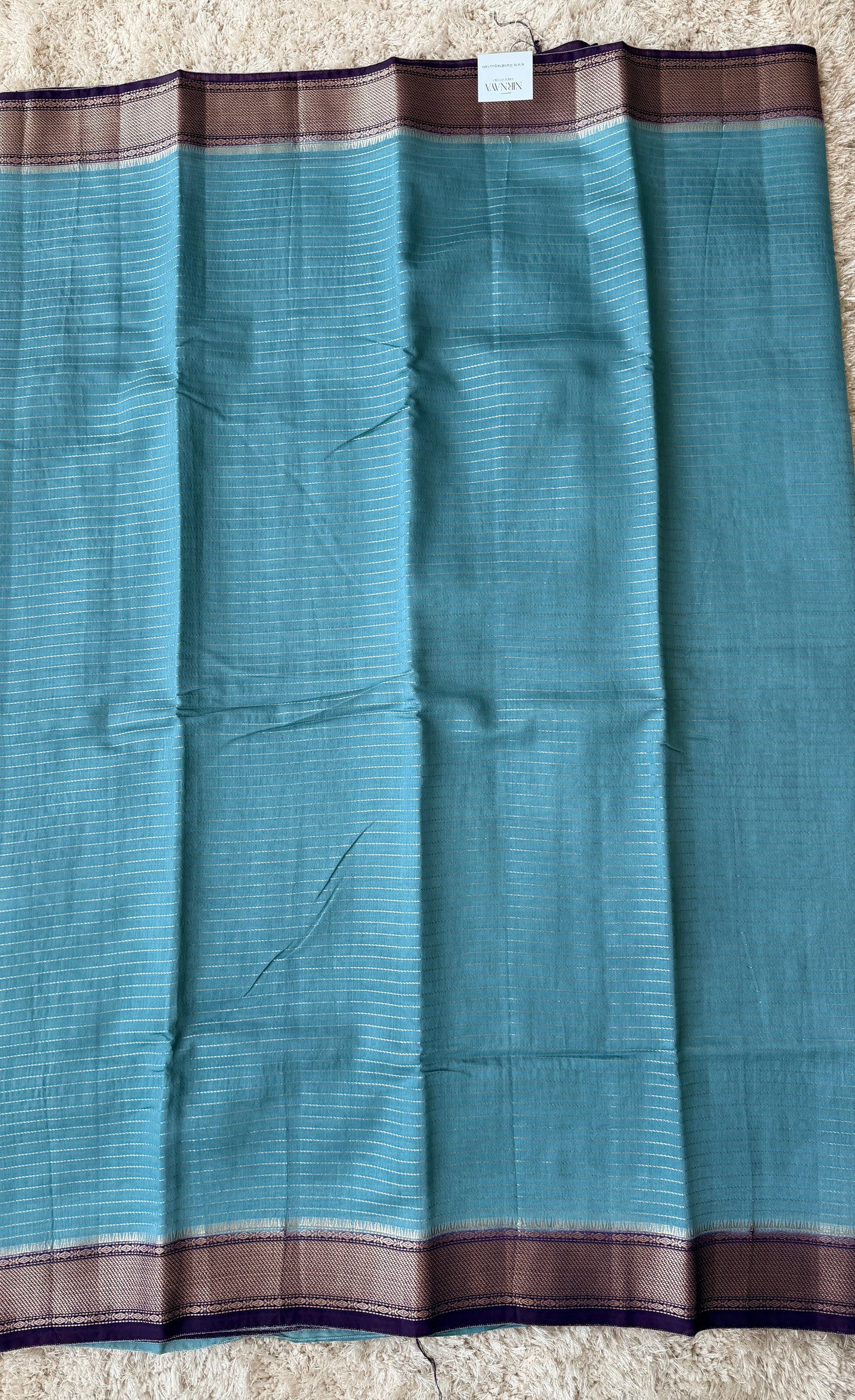 Sea Blue with Violet Border - TN256