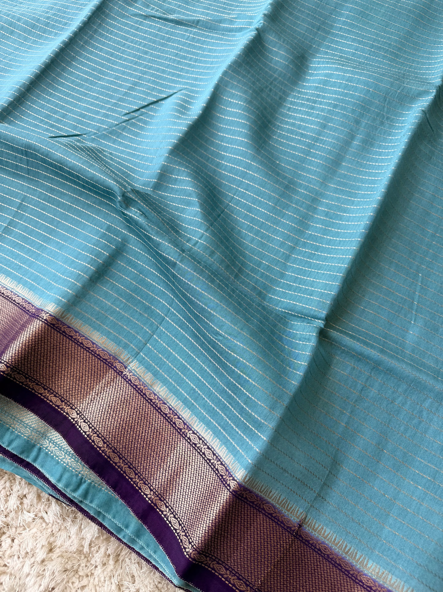 Sea Blue with Violet Border - TN256
