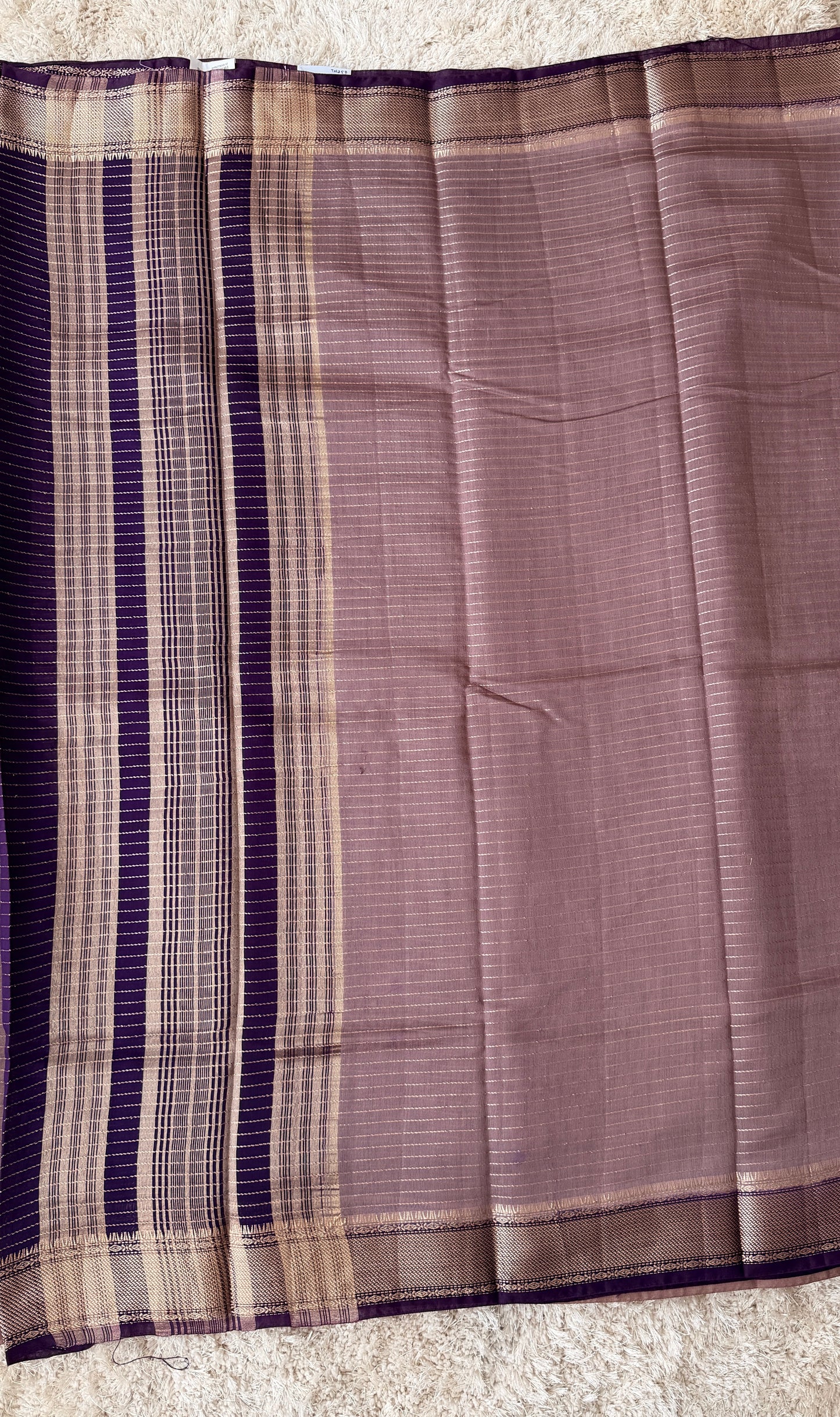 Peach with Purple Border - TN257