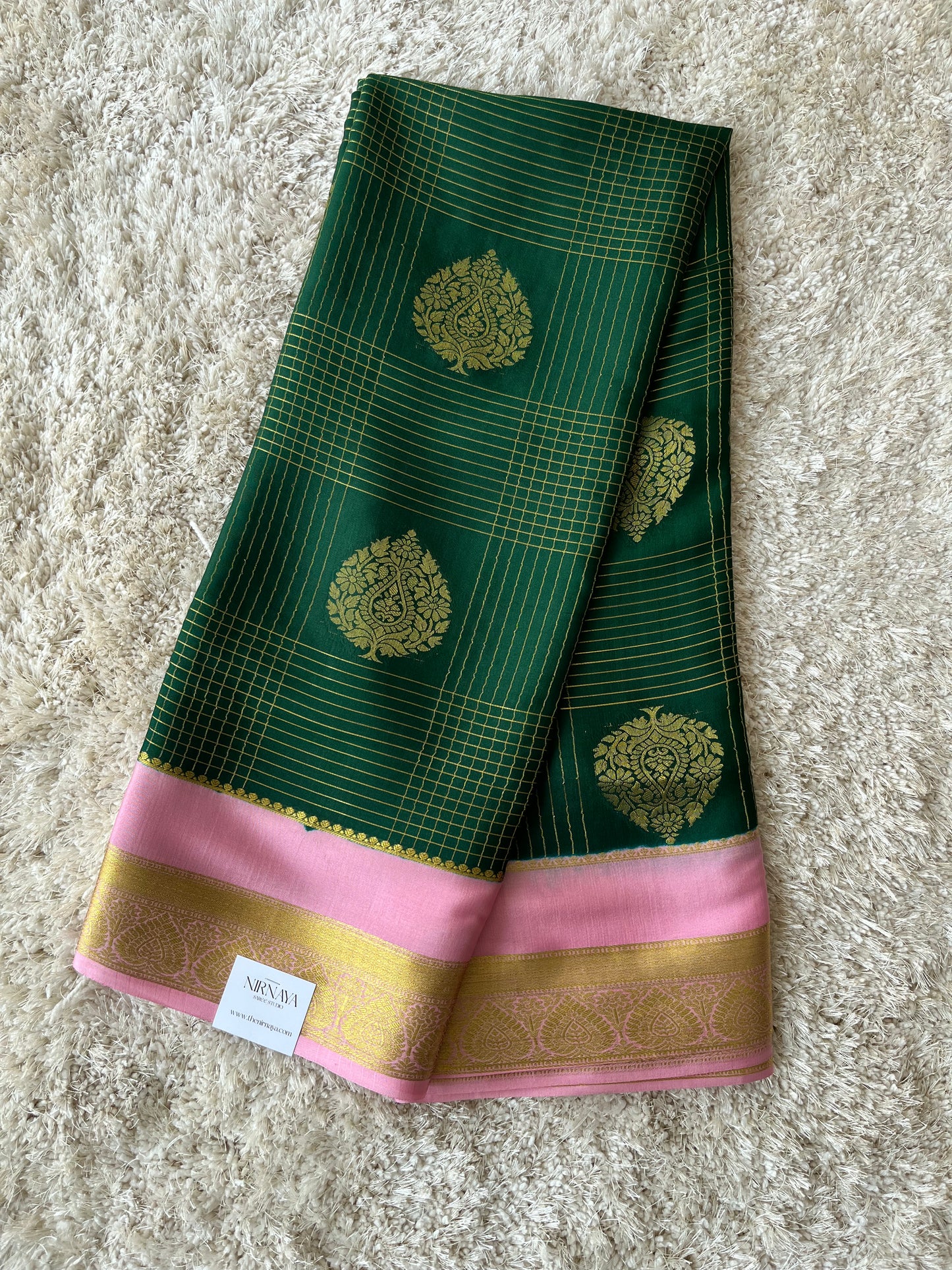 Green & Baby Pink - TN275