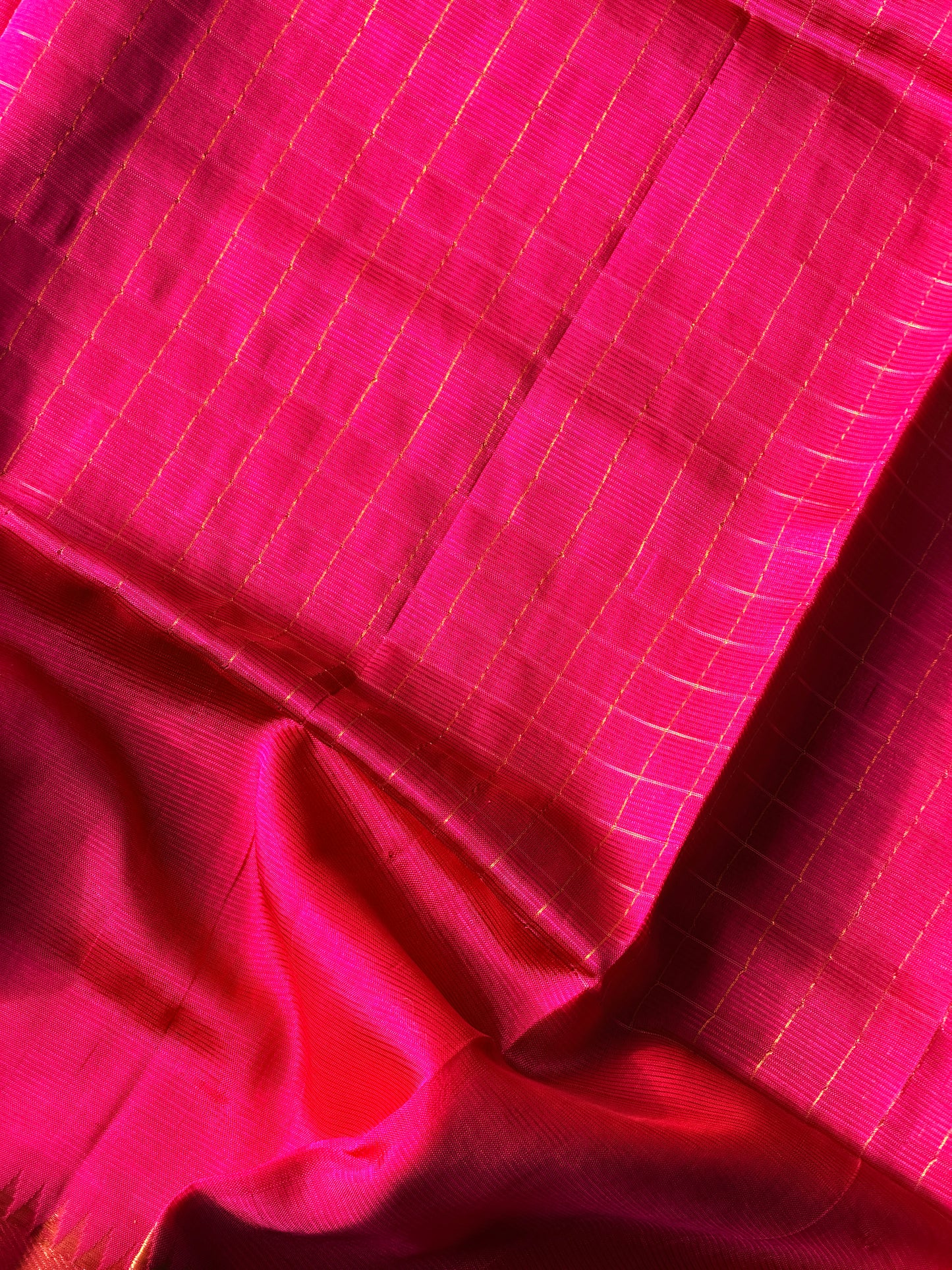 Handwoven Mangalagiri Pattu (Pink) - TN351