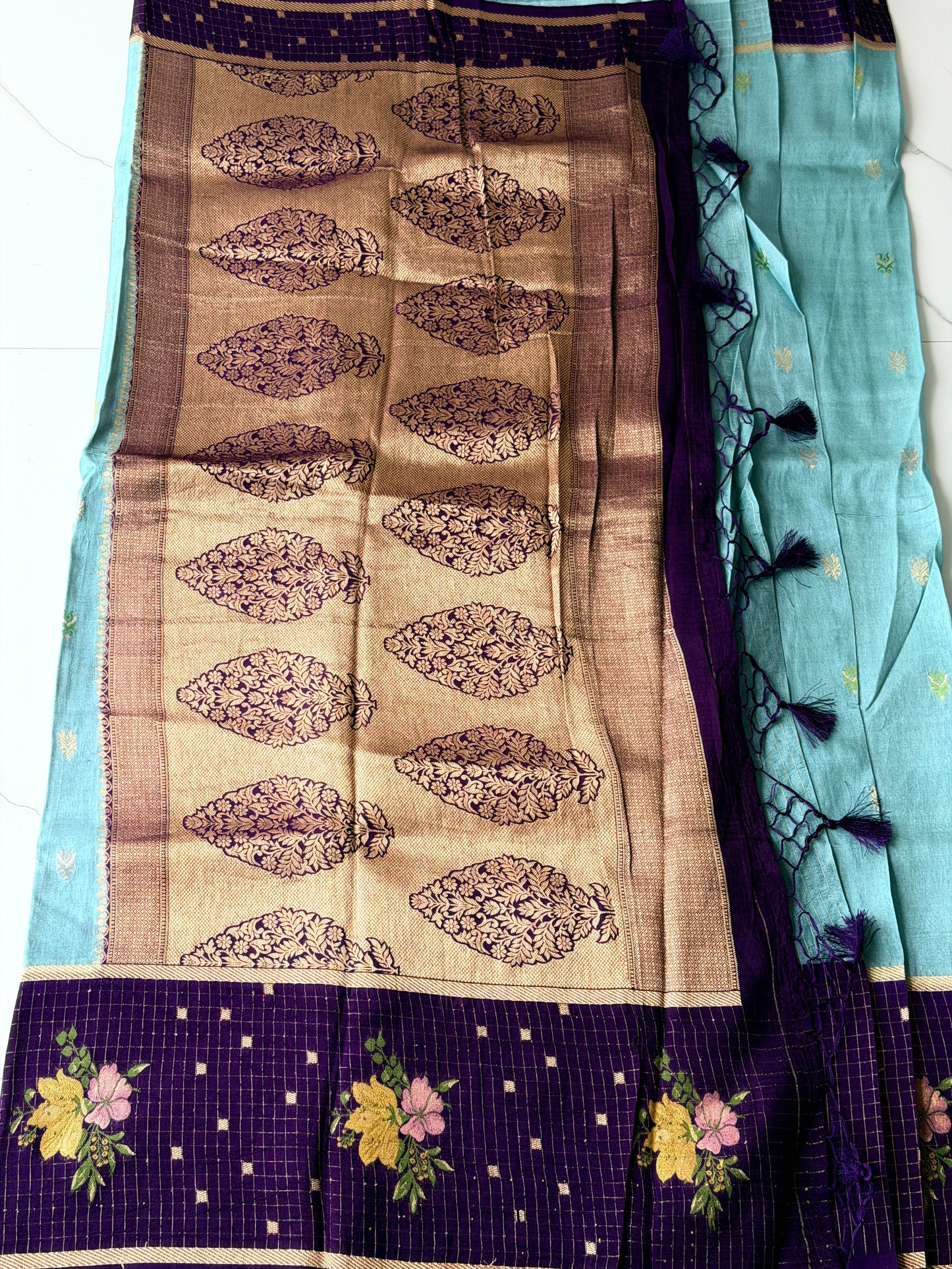 Sky Blue & Purple - TN362