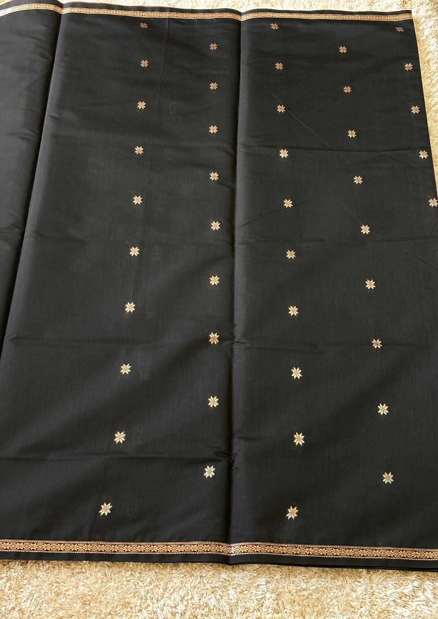 Maheshwari cotton : Red & Black - TN048