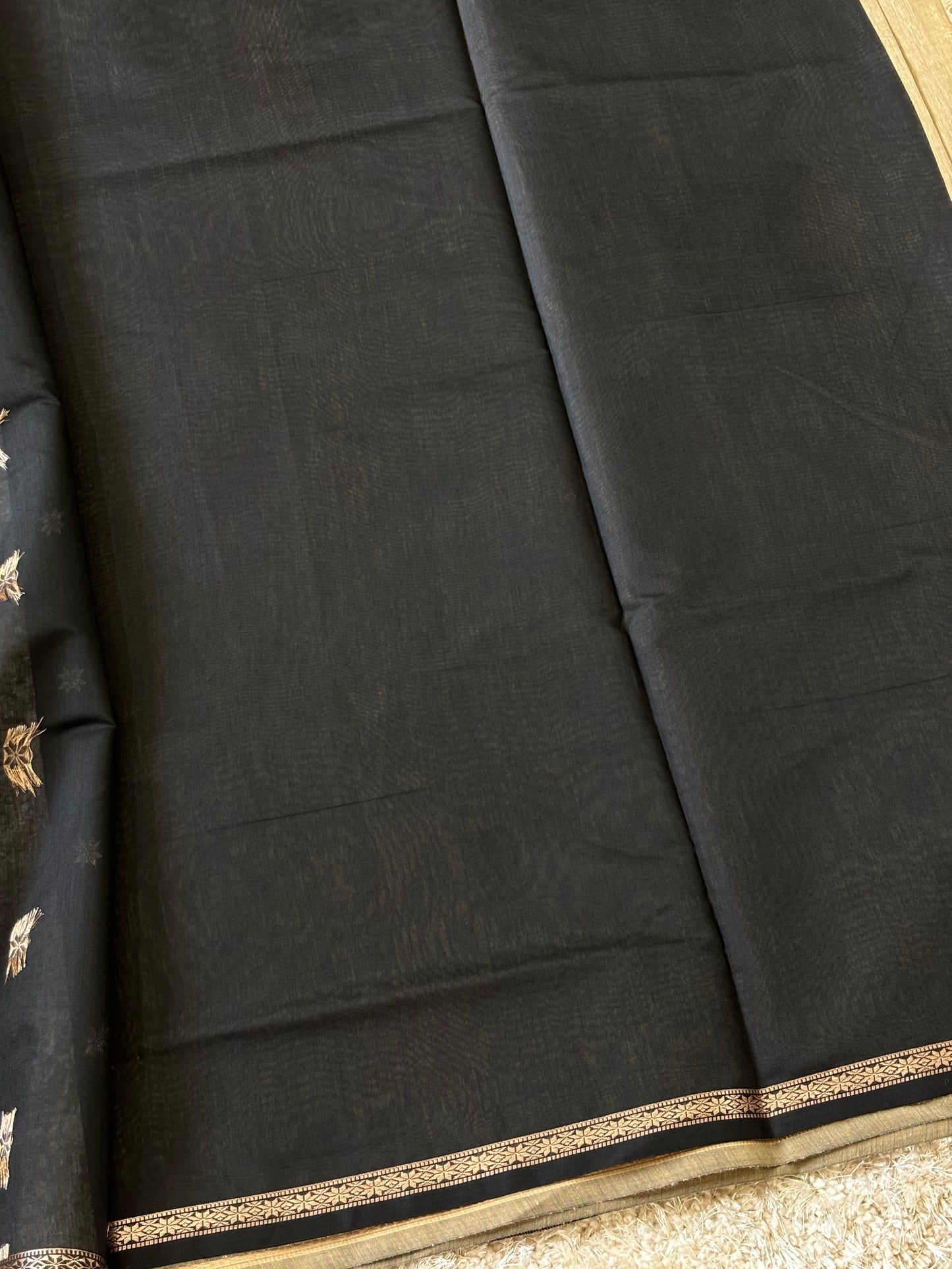 Maheshwari cotton : Grey - TN051