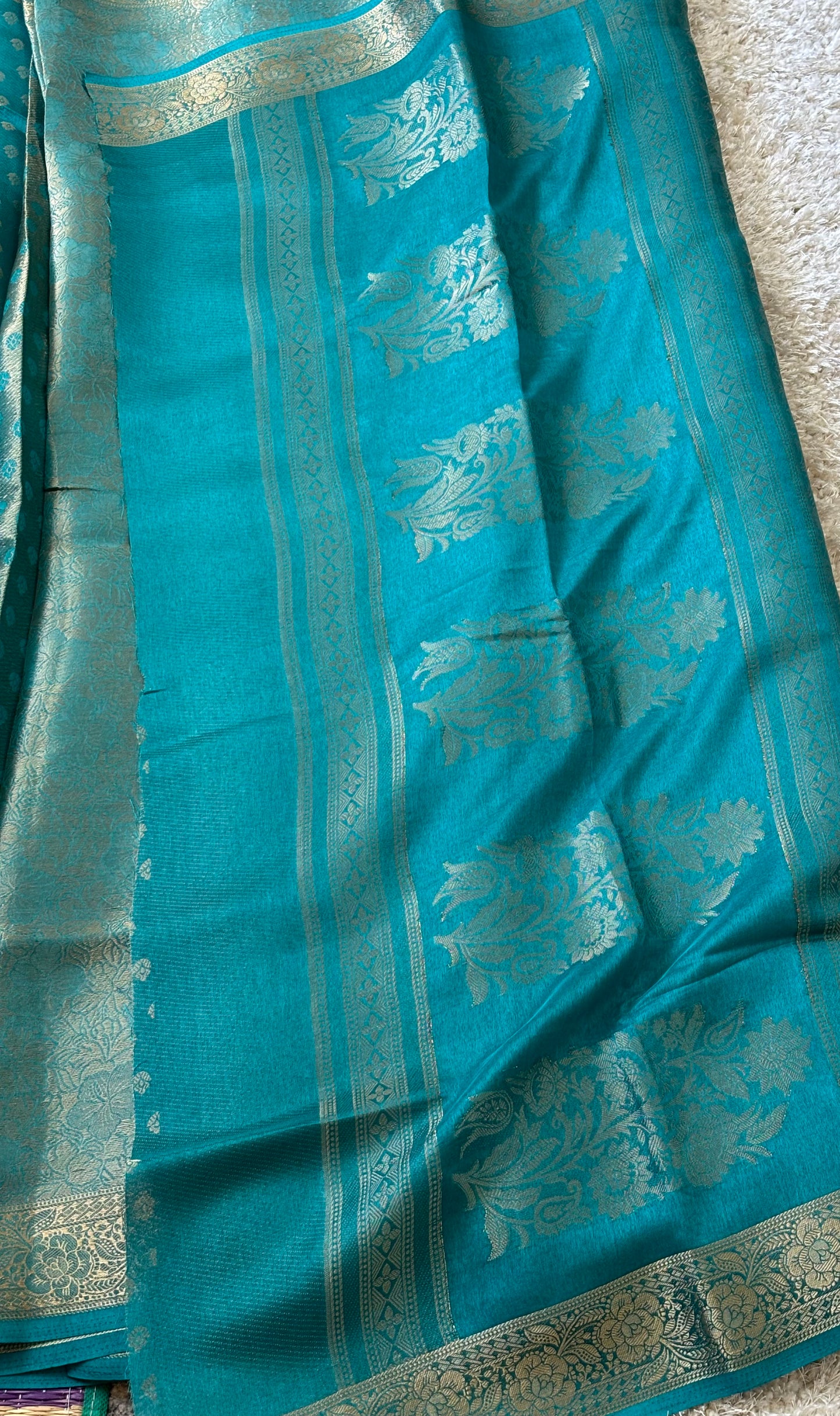 Tissue Silk : Blue - TN064