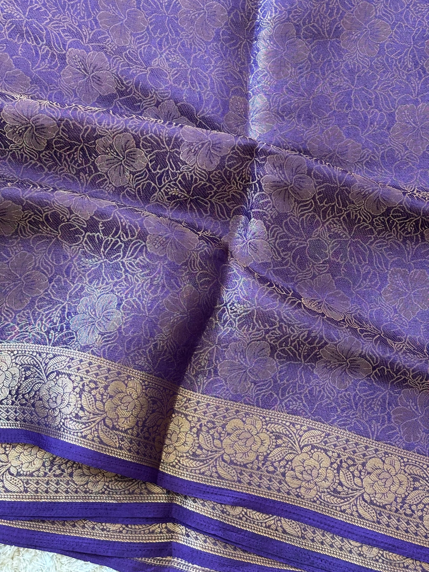 Tissue Silk : Dark Blue - TN068