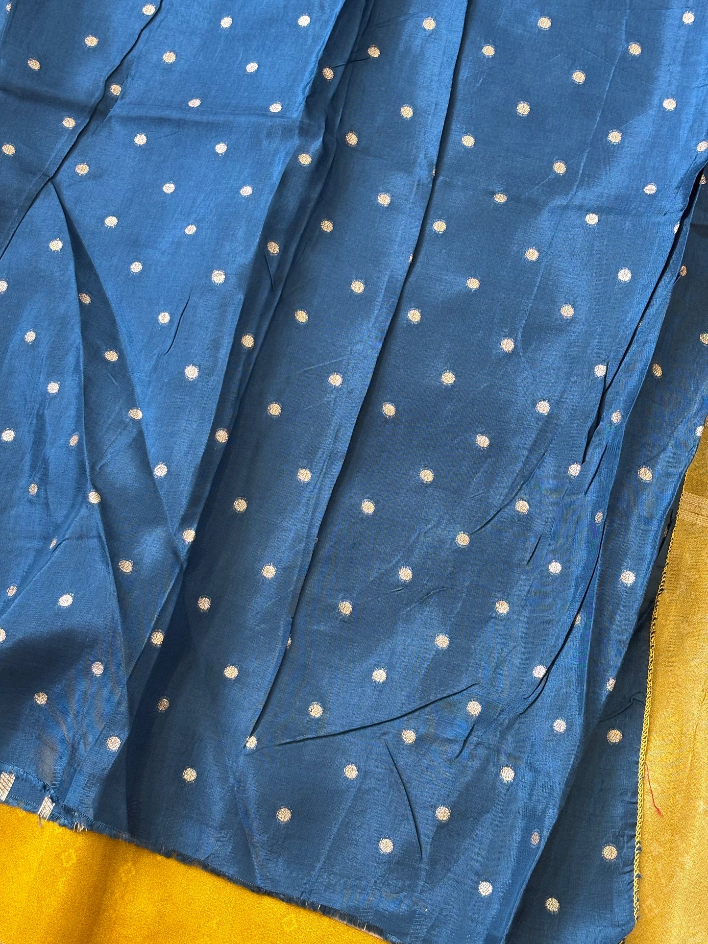 Digital Print Crepe Silk : Yellow - TN094