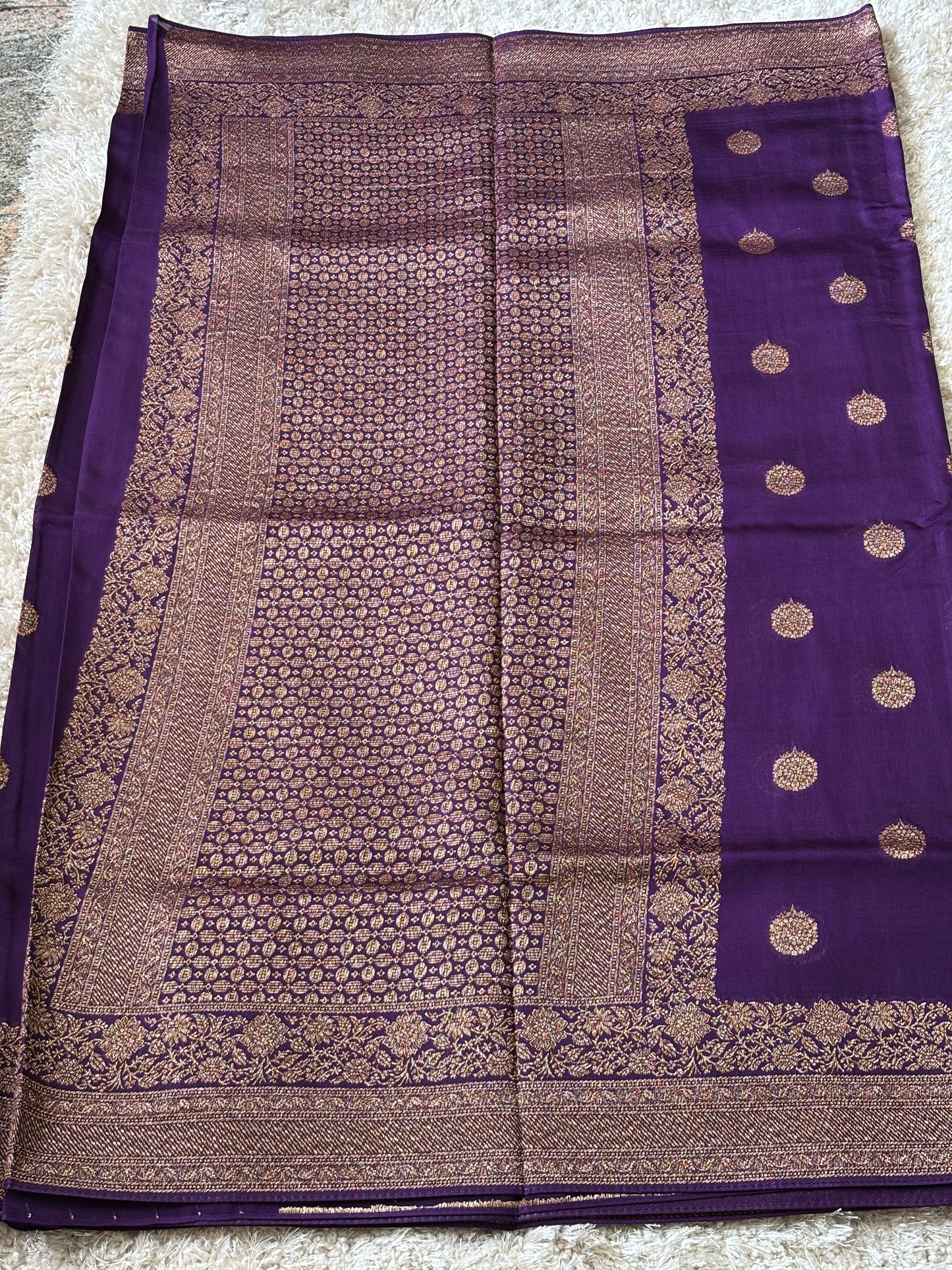 Tissue Banaras : Violet - TN111