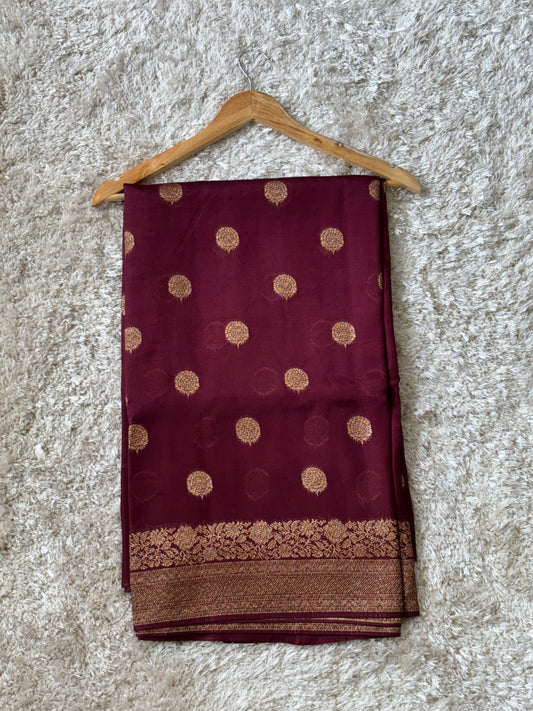 Tissue Banaras : Brown - TN112