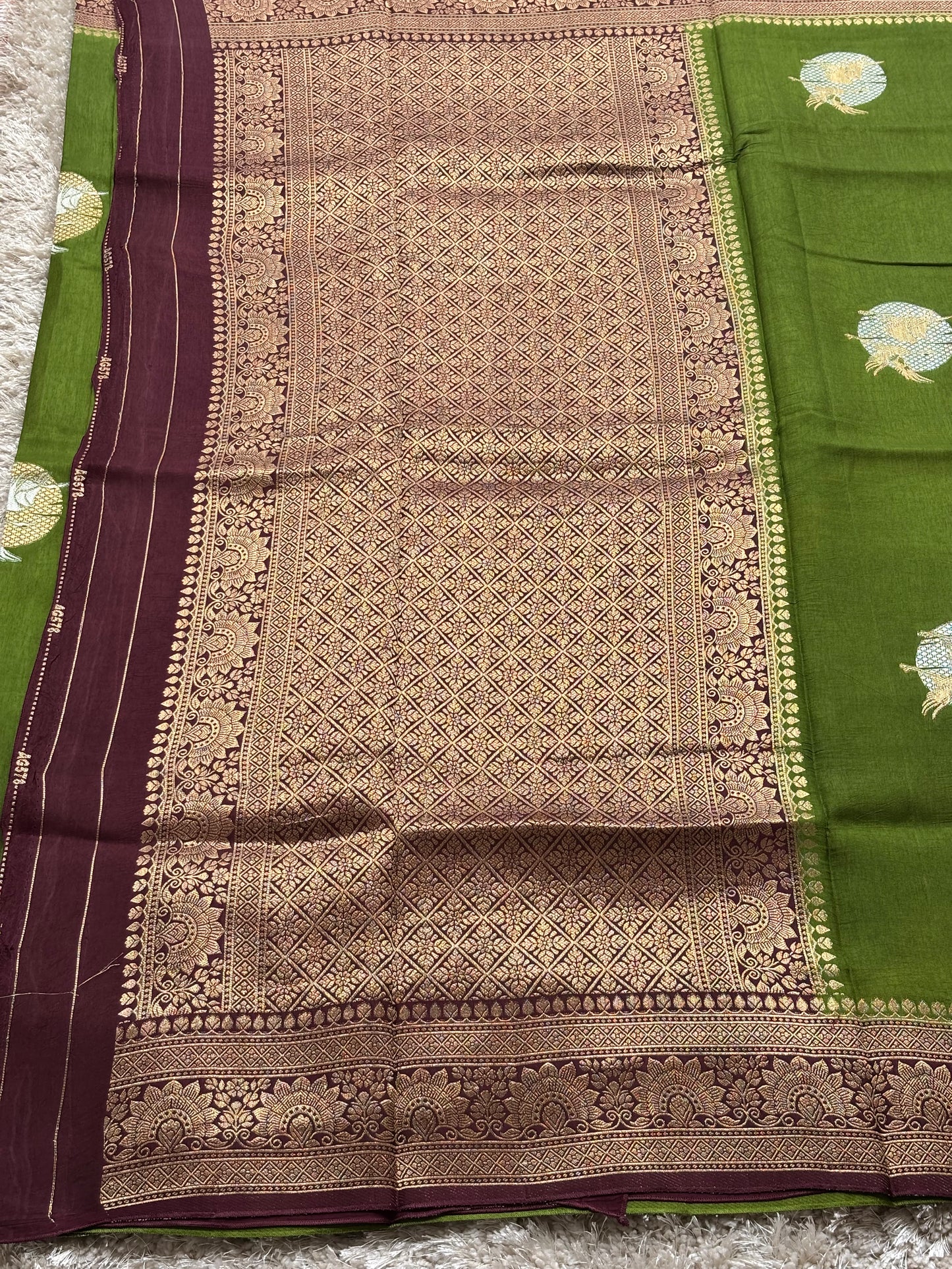 Dola Silk : Green - TN135