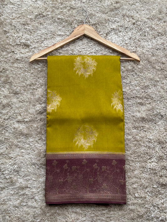 Dola Silk : Lime Yellow - TN136