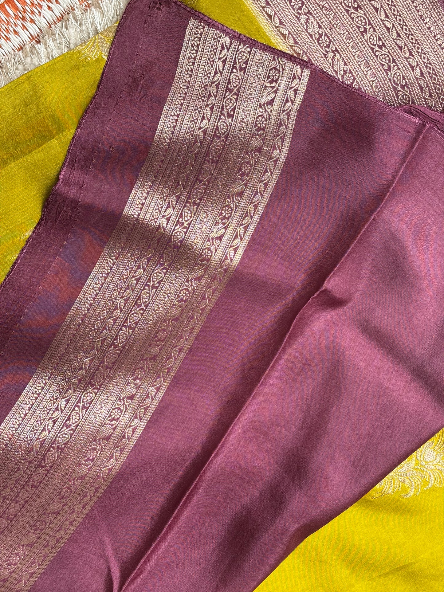 Dola Silk : Lime Yellow - TN136