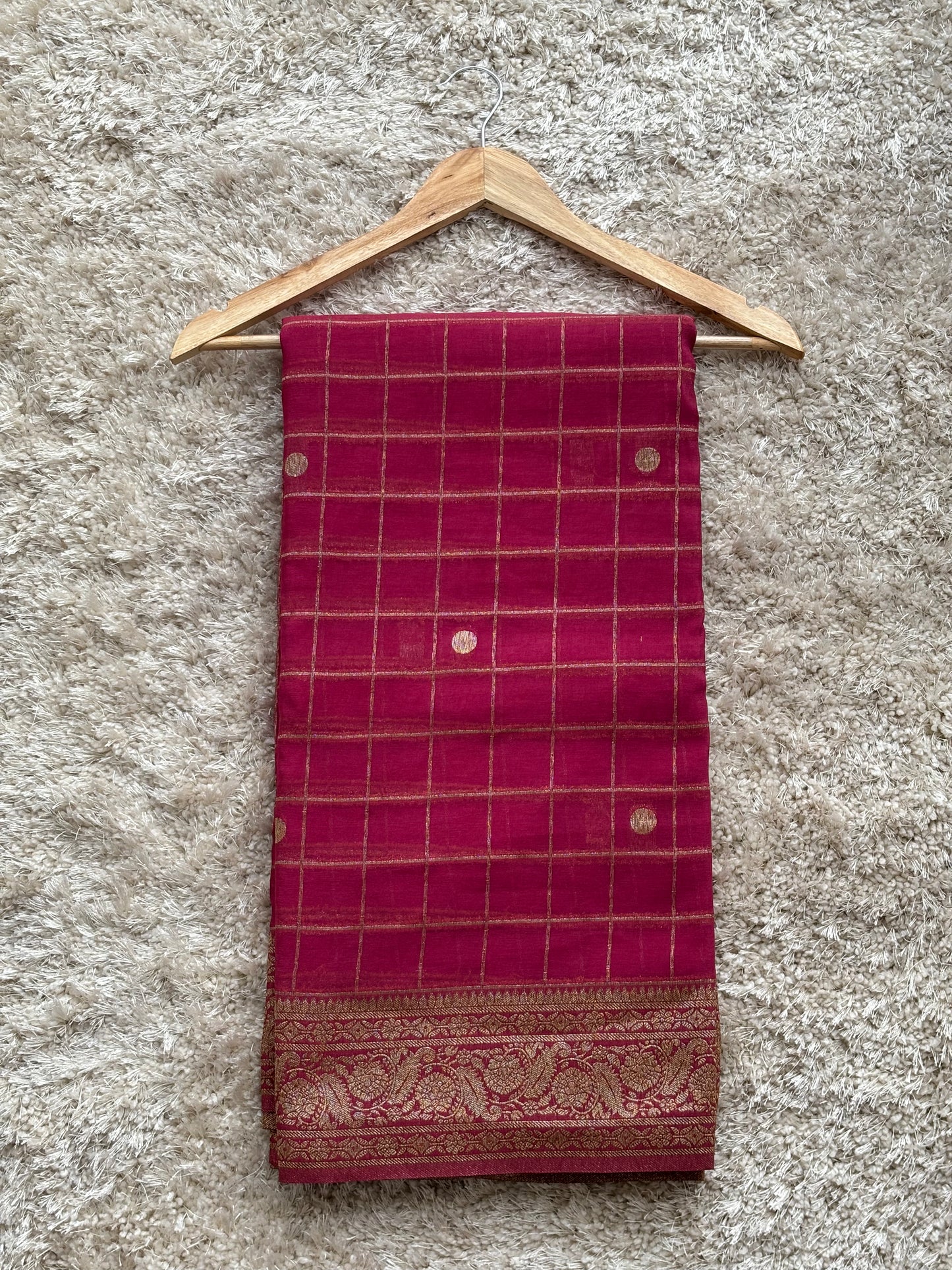 Crepe Georgette : Pink - TN140