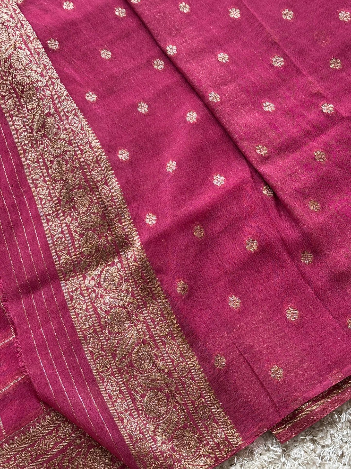 Crepe Georgette : Pink - TN140