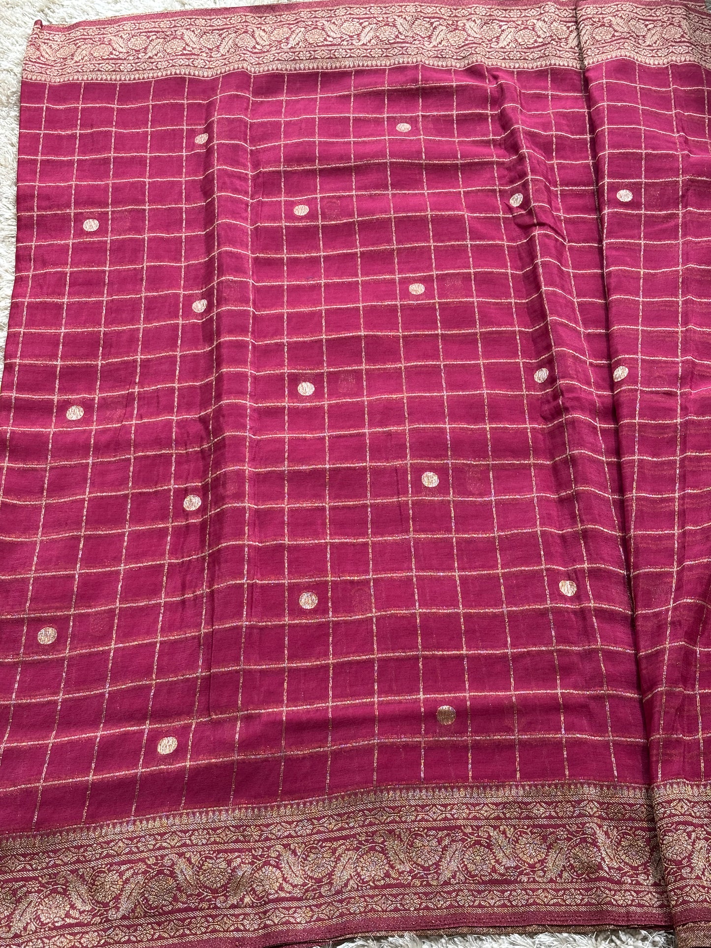 Crepe Georgette : Pink - TN140