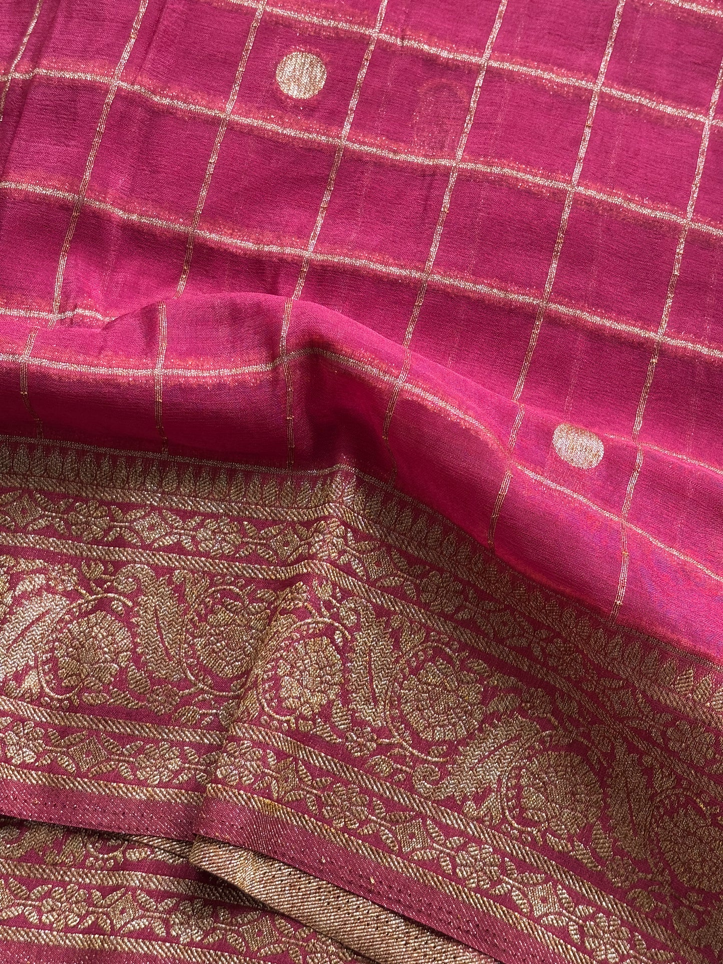 Crepe Georgette : Pink - TN140