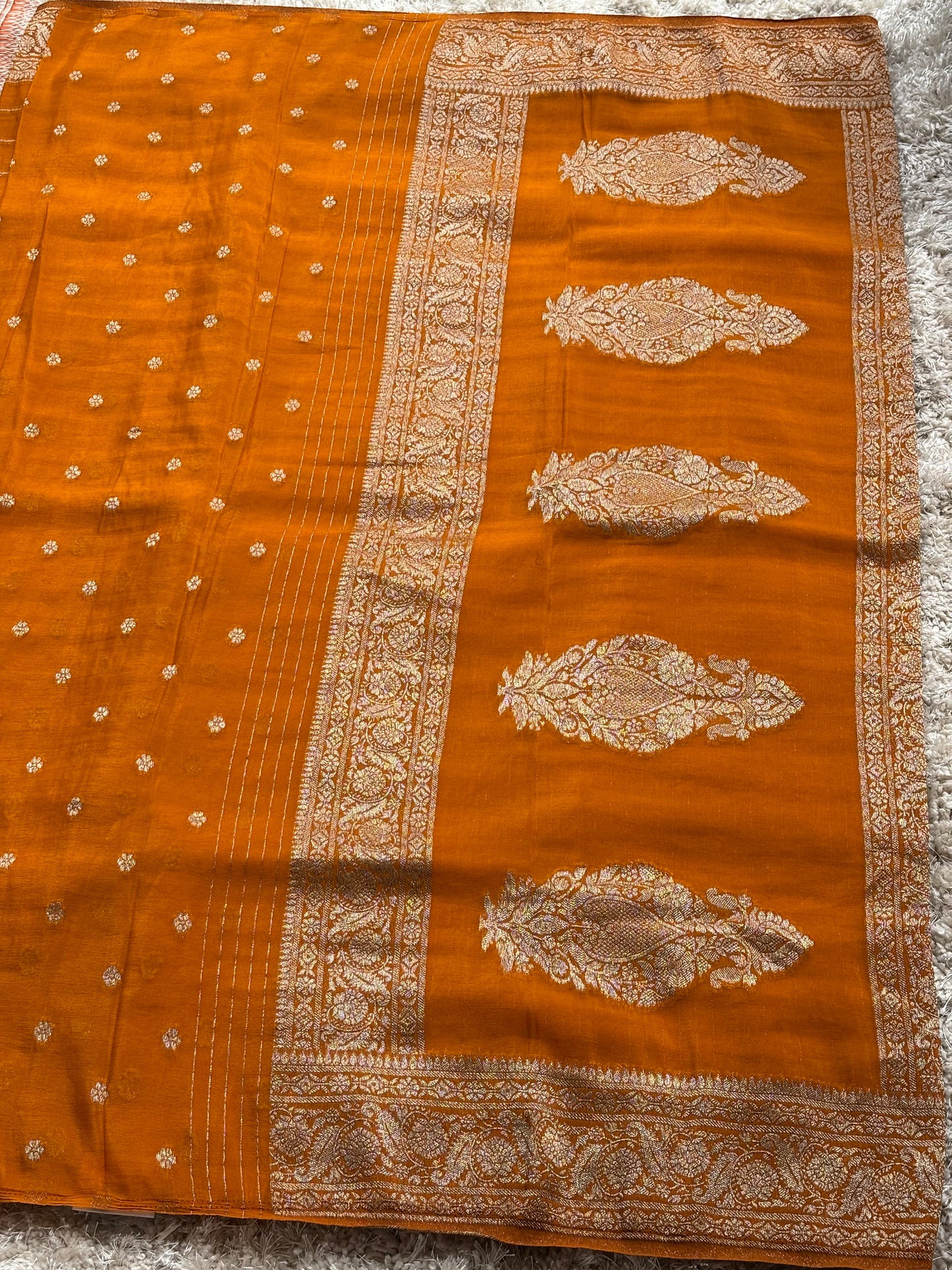 Crepe Georgette : Mustard - TN142