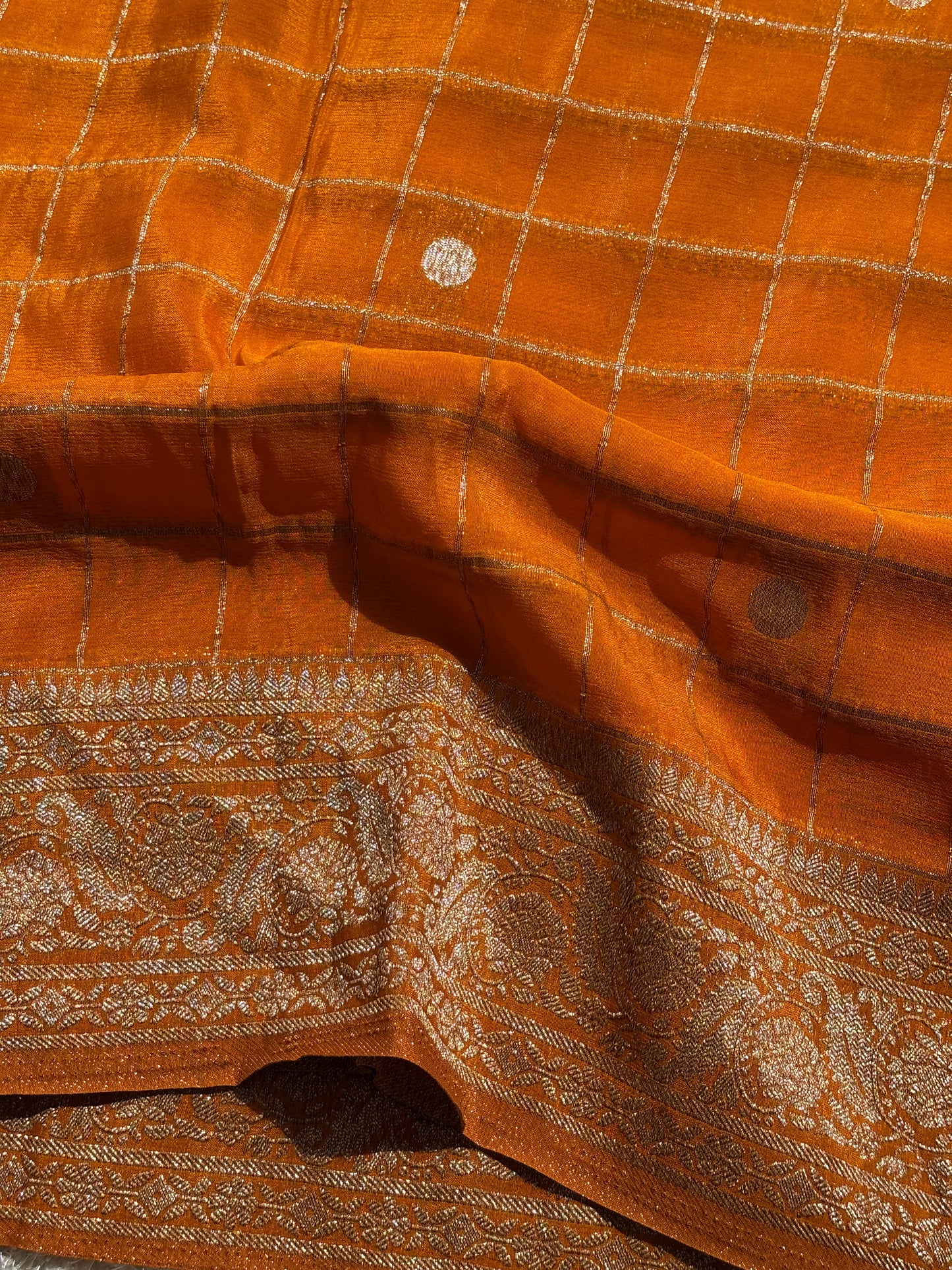 Crepe Georgette : Mustard - TN142