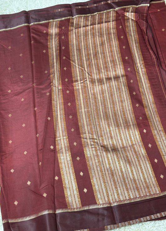 Silk Cotton : Maroon -TN044