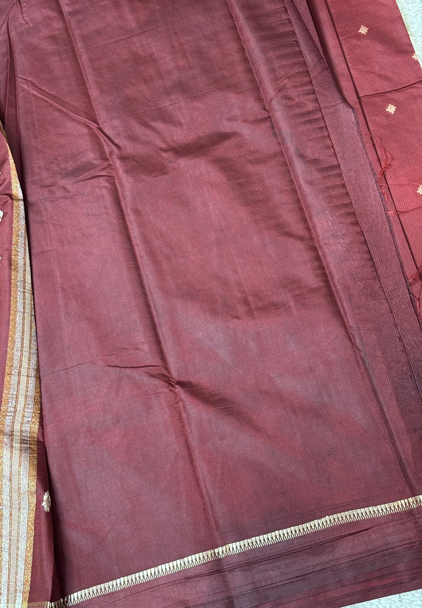 Silk Cotton : Maroon -TN044