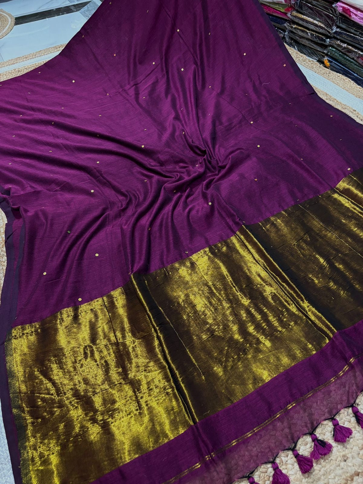 Mul Cotton : Purple - TN164