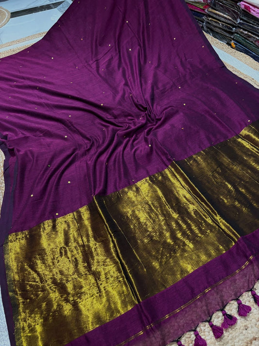 Mul Cotton : Purple - TN164