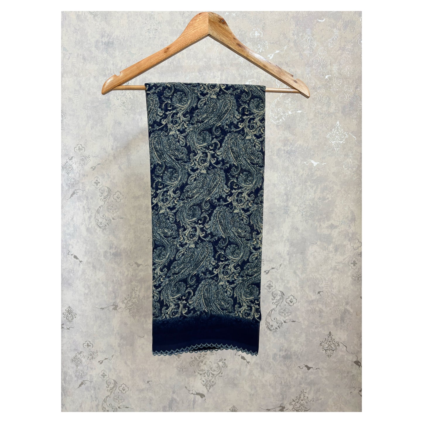 Georgette Saree : Blue - TN128